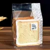 Bolsa para Pan Tostado Bolsa de Empaque para Hornear Bolsa para Snacks Sellada al Calor Sellada por Ocho Lados Completamente Transparente Fresco Trigo Integral Fuente de Fábrica Lote