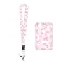 Lanyard de Poliéster de Venta Caliente para Comercio Exterior Accesorio para Teléfono de Mujer Lazo Desmontable Soporte para Tarjeta de Insignia Vertical UV en Stock