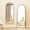 Espejo de Cuerpo Entero, Espejo de Piso a Techo, Espejo para el Hogar, Espejo de Pared, Popular para Dormitorio de Chicas, Espejo Simple Extraíble