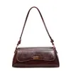 Bolsas de ombro para atacado transfronteiriço, bolsas crossbody de nicho, bolsas quadradas pequenas retrô de alta costura, bolsas versáteis de axila