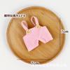 Mini toalla de saliva babero de muñeca linda pantalones babero para mascota pequeña accesorios ropa de muñeca pequeña muñeca sin atributo