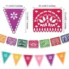Nueva Decoración Mexicana del Día de Muertos Banner de Calavera de Fieltro Decoración de Fiesta de Carnaval Guirnalda