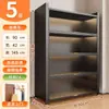 Estantería de Pie para Suelo de Cocina, Estante de Almacenamiento Multicapa, Armario de Almacenamiento, Estante para Ollas, Armario, Aparador Multifuncional Tipo Hueco