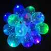 Balão de led lote barraca de feira noturna mesa de desenho estampa total padrão de expressar amor balão luminoso redondo em formato de coração