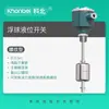 Interruptor de Nivel de Líquido de Bola Flotante a Prueba de Explosiones Kebai Sensor de Inmersión Magnético Sensor de Caña Montado en la Parte Superior/Lateral