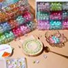 Paquete de Materiales para Pulsera de Cuentas DIY Infantil Caja de Regalo para Pulsera de Cuentas Collar DIY Hecho a Mano Set de Regalo de Cuentas Mayoreo