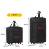 Nueva Bolsa de Equipaje de Mano de Tela Oxford de Gran Capacidad Ruedas Universales Plegable Bolsa de Viaje para Salidas Expansible