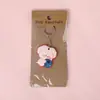 Pingente de Chaveiro Fofo Embalagem de Cartão de Papel Chaveiro de Desenho Animado Chaveiro de Casal em PVC Presente Pequeno para Eventos