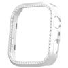 Caja de PC con Corte de Diamante de Fila Única Adecuada para Huawei Watch Fit4Pro Fit4 Marco Protector Cubierta Protectora de Diamante