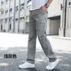 Overol hombre primavera recto holgado talla extra deportiva resistente al desgaste trabajo casual exterior pantalones de hombre