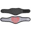Cinturón calentador de cuello con puntos verdes, compresa caliente para el hogar, hombros, cuello, espalda y cuello, banda protectora cálida con matriz de puntos, disponible para hombres y mujeres.