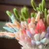 Ins Buquê Flor Decoração de Casa Sala de Estar Enfeites Galhos Secos Arranjo de Flores Capim Rabo de Coelho Capim Rabo de Cachorro Flor Seca Flor Artificial