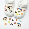 Buraco sapatos acessórios de alta qualidade ervilhas sapatos sapatos flor decorativo fivela diy acessórios jóias chinelos fivela removível sapato fivela