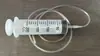 Alimentador de grande capacidade mais tamanho desentupidor intensificador de fluxo seringa plástica grande com adaptador