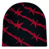 Gorro de tricô jacquard, gorro para atividades ao ar livre, gorro de tricô masculino e feminino da Amazon, gorro de tricô de camada dupla, quente, novo estilo, item mais vendido para exportação