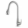 Grifo de cocina extraíble de acero inoxidable 304 de alta gama, a prueba de óxido y resistente a la corrosión, grifo de agua fría y caliente, venta al por mayor del fabricante