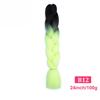 Xuchang en stock, trenza de doble color, trenza jumbo, peluca africana, trenza sucia, trenza degradada, cabello, venta al por mayor