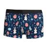 Roupa Íntima Masculina Estampada Digitalmente 3D Série de Páscoa Europeia e Americana Transfronteiriça Novidade e Sexy Cueca Boxer Masculina Cueca Boxer