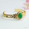 Pulsera de Ágata Roja de Guan Yu Calcedonia Verde Calcedonia Amarilla Pulsera Étnica Fábrica Venta al por Mayor Dropshipping S4022002