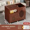 Mesa de Chá Móvel para Uso Doméstico, Pequena Estação de Chá com Chaleira Integrada, Armário de Chá, Carrinho de Chá, Conjunto de Chá Kung Fu, Nova Mesa de Chá Estilo Chinês