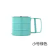En stock tamiz de harina para hornear manual semi-automático tamiz de harina pequeño mediano grande de acero inoxidable tamiz de harina Taza filtro de harina