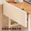 Tablero de extensión de escritorio, escritorio de computadora de oficina, bandeja para teclado, plegable, estante de almacenamiento sin taladro, mesa de extensión de brazo