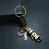 Decoración Creativa y Única de Colgante de Pequeño Zombi Estilo Oscuro para Llavero de Hombre, Accesorio Versátil de Mochila de Cuero Tejido