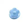 Bolsa de filtro flotante para lavadora, filtro para cabello, removedor de cabello, bola de limpieza para lavandería, bola de lavado, bola de lavandería con flor de ciruelo