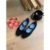 Zapatos Planos Retro Franceses de Tacón Cuadrado Bajo para Mujer 2025 Nuevos Zapatos de Abuela de Otoño con Falda Mary Jane Zapatos de Mujer