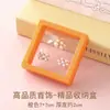 Caja de joyería transparente con película de PE, caja de joyería antioxidación para guardar pulseras, anillos, pendientes y esmalte de uñas