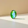 [Pedido Mínimo de 1440 Piezas] Diamante Ovalado Cristal de Vidrio Adorno para Cabeza de Vestido de Novia Accesorios de Cristal Funda para Teléfono Móvil Adornos de Pedrería