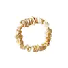 Conjunto de Scrunchies Europeus e Americanos de Tecido de Cetim Transfronteiriço Amazon Mais Vendido Scrunchie Faixa de Cabeça Flor Borracha Acessórios de Cabelo