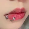 Anillo para Labio Garra de Dragón en Forma de S Anillo para Hélice de Oreja de Acero Inoxidable Joyería para Labios Multicolor Nueva Fábrica Mayorista Transfronteriza Directa Joyería para Piercing