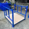 Prateleira Dobrável Empilhável Fábrica Prateleira de Carga Prateleira Inteligente Prateleira para Tecidos Armazenamento de Depósito Estrutura de Ferro Aço Laminado a Frio