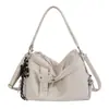 Nova Bolsa Feminina Outono 2026 Bolsa Tote Vintage Transfronteiriça de Grande Capacidade Bolsa de Ombro Macia Bolsa Transversal