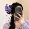 Presilha Lateral de Cabelo com Franja de Flor Lírio-do-Vale Super Fada Acessórios de Cabelo Gentis e Elegantes Nova Coleção 2025 Adorno de Cabelo de Flor de Alto Padrão da Dinastia Han