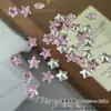 Mini Pedrería de Estrella para Uñas, Pedrería de Estrella de Cinco Puntas Súper Brillante de Colores con Base Puntiaguda, Aretes de Estrella de Mar K9, Pedrería para Decoración de Uñas