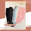 Pantalones de Niña Transfronterizos Pantalones Largos para Bebé Pequeño Mediano Grande Niños Algodón Puro Color Sólido Leggings para Niños Primavera y Otoño Ropa de Abrigo
