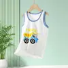Chalecos de Algodón Puro para Niñas, Playeras Interiores para Niños, Pijamas sin Mangas Transpirables para Casa de Niños, Chalecos para Niños Tallas Mediana y Grande
