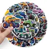 100 Peças de Adesivos de Caminhão Monstro para Bicicletas, Carro de Desenho Animado Legal Graffiti Decoração de Capacete Skate Papelaria Adesivos