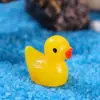 Musgo de Pato Amarillo Adornos de Micropaisaje Adornos Carnosos Productos ZAKKA Artesanías Adornos Pequeños Adornos de Animales de Resina