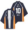 Anime adolescente quimono capa casaco 3D impressão digital casual CarDigan roupa masculina atacado