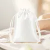 Bolsas de Satén con Cordón Hechas a Medida para Pelucas, Bolsas de Almacenamiento de Regalo de Seda Artificial, Bolsas de Satén con Cordón al por Mayor