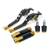 Manetas de Freno y Embrague Plegables Manillar Topes para Modificación Suzuki DL650/V-Strom SV650/S