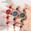 Nuevo Reloj Verde Esmeralda para Mujer, Reloj de Pulsera de Lujo Ligero de Nicho de Moda para Dama, Regalo para Estudiantes, Alto Valor Estético, Reloj Impermeable