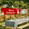Amazon Transfronterizo Nuevo Banner de Bandera para Fiesta de Navidad Decoraciones de Atmósfera para Escena de Patio Festivo Decoraciones