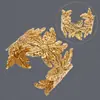 Fornecimento Exclusivo Transfronteiriço de Pulseiras Abertas Irregulares Estilo Europeu e Americano, Aço Inoxidável Galvanizado a Ouro Real 18K, Pulseiras Femininas de Luxo Leve Atacado