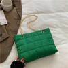 Bolsa de ombro de corrente de estilo ocidental 2023 Inverno Nova Moda sacola de grande capacidade casual simples bolsa crossbody feminina simples