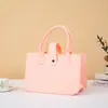 Fabricante de Bolsas Tote de Feltro, Bolsas de Feltro Simples para Armazenamento, Bolsas Tote Promocionais, Bolsas Tote Versáteis de Ombro para Compras, Feito Sob Medida