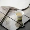 Taza de Té de Cerámica Mingzhishan Zhi Guoqing Jiefang Xiling - Taza de Té de Cerámica para Uso Doméstico, Taza Pequeña Individual para Entusiastas del Té